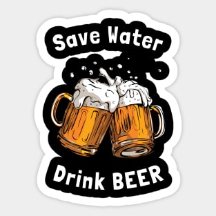 Drink Beer Sticker